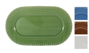 Bordallo Platter Green with Variations