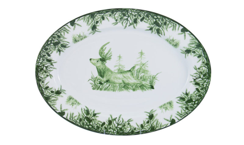 Forest Oval Platter