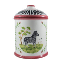 Zebra Canister