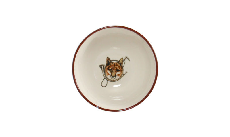 Fox Horn Cereal Bowl