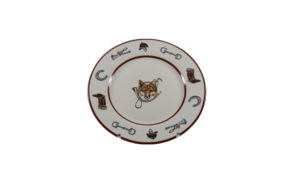 Fox & Horn Dessert Plate